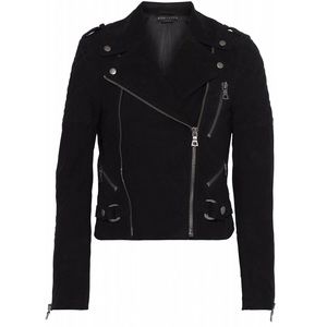 Alice + Olivia Leather Biker Jacket